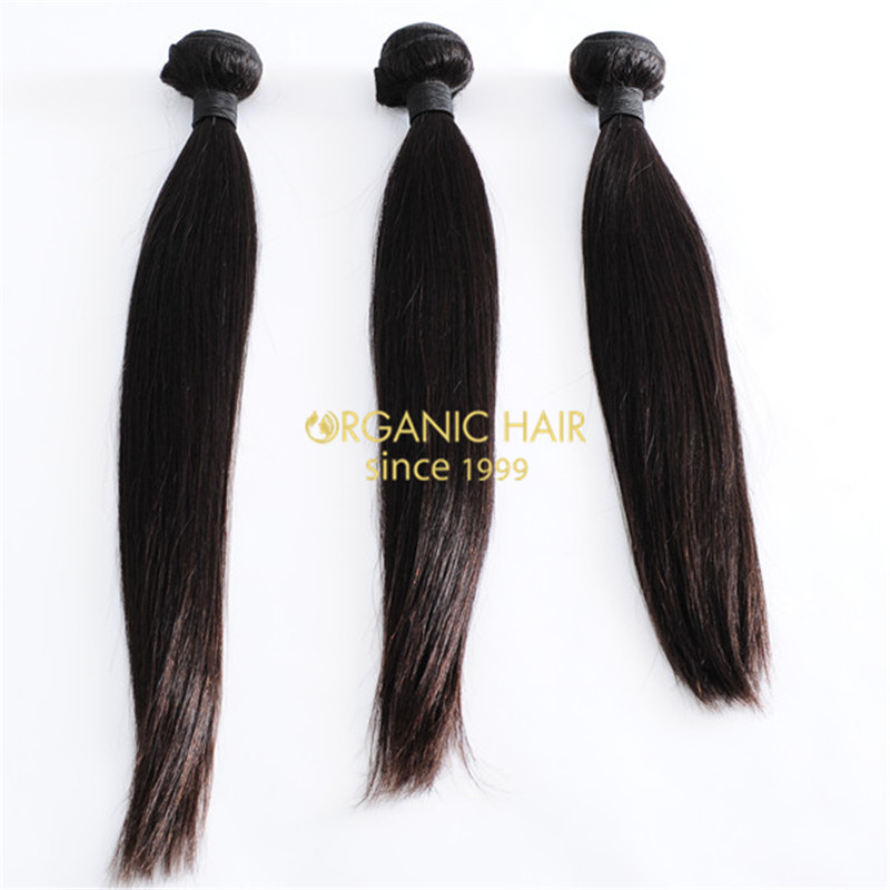 Brazilian human hair weft 